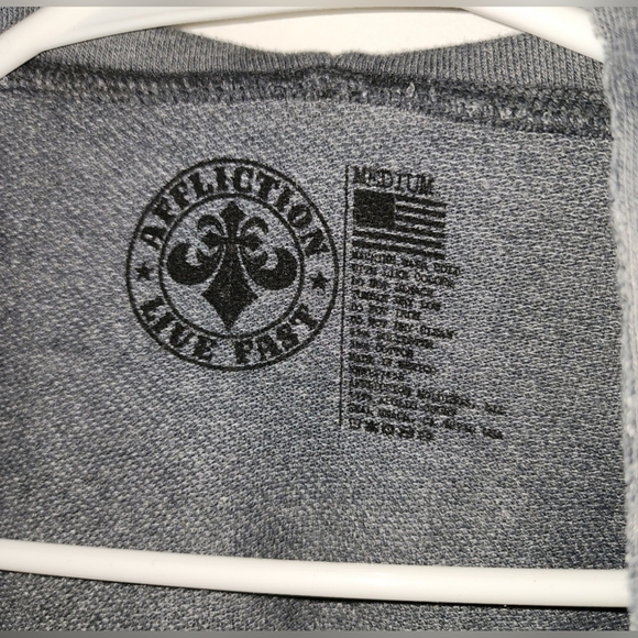 Affliction Aviana Hooded Sweatshirt Medium - Picture 6 of 6